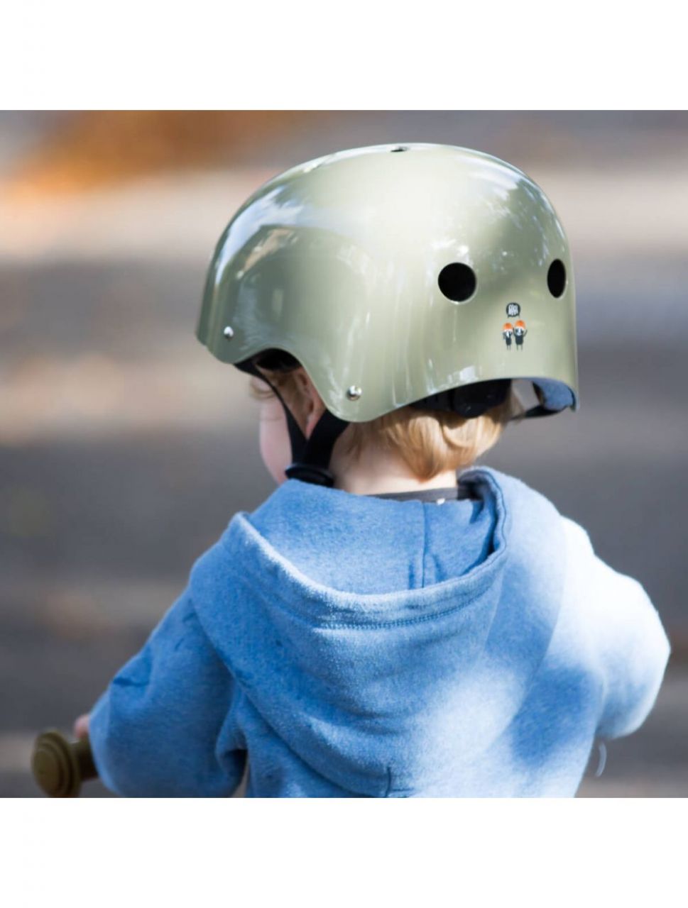 Destacada Casco verde Trybike
