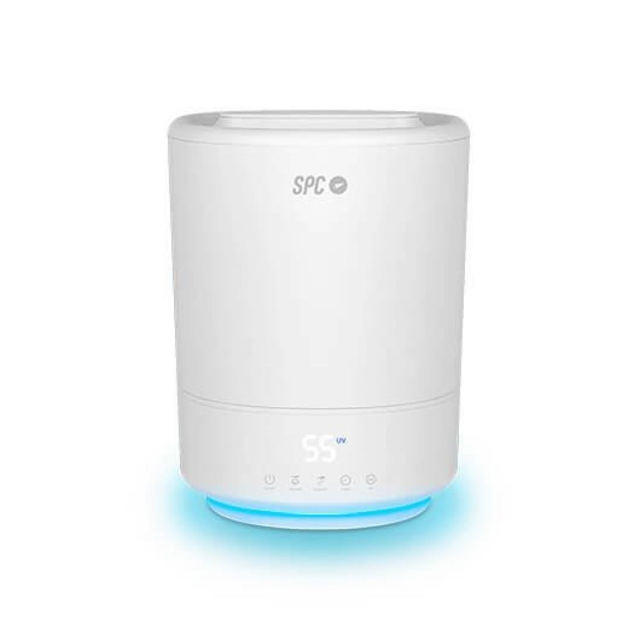 Destacada Humidificador inteligente SPC Evadne gris elimina 99.9% bacterias 12H autonomía 10 modos WIFI