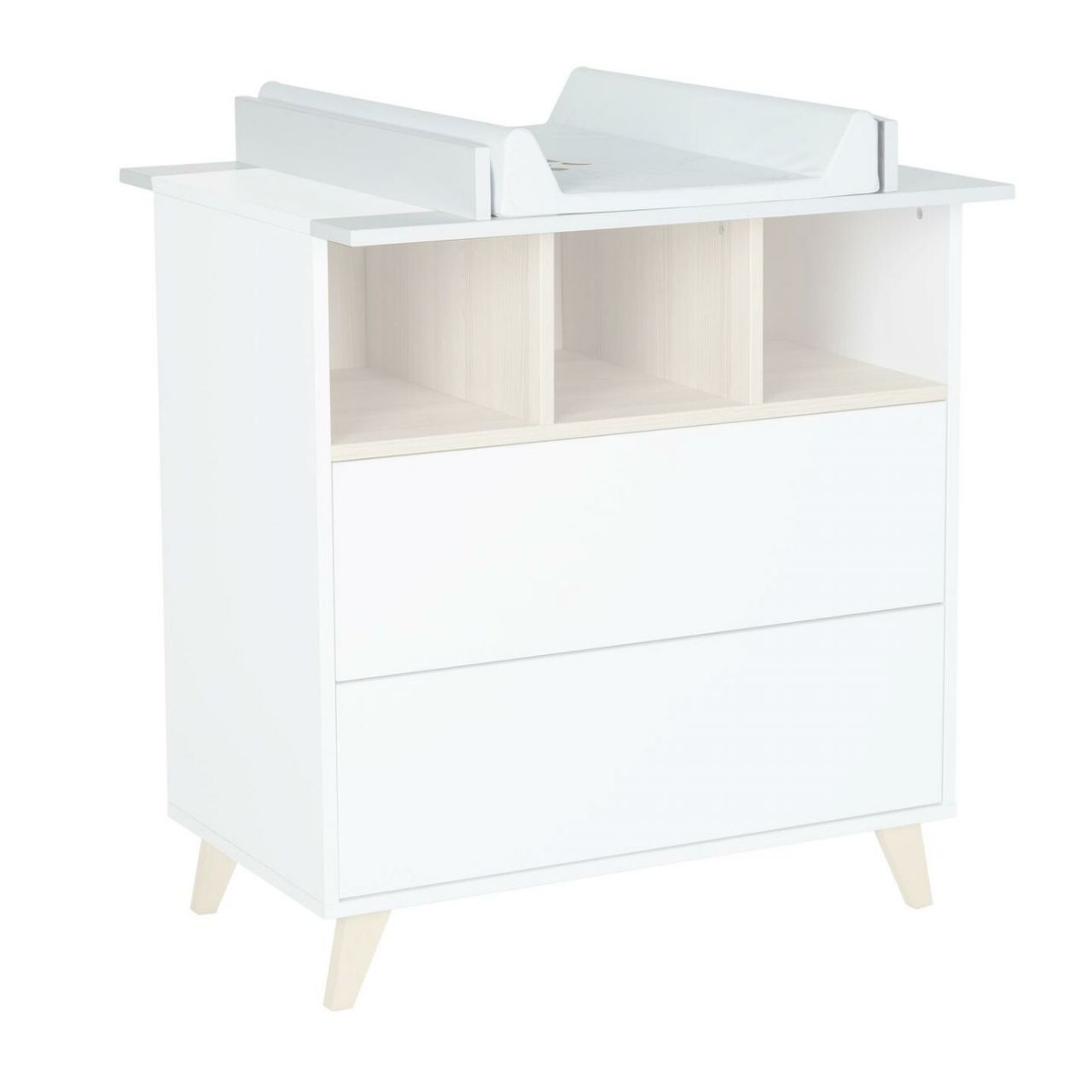Destacada Cajón cambiador - Loft blanco