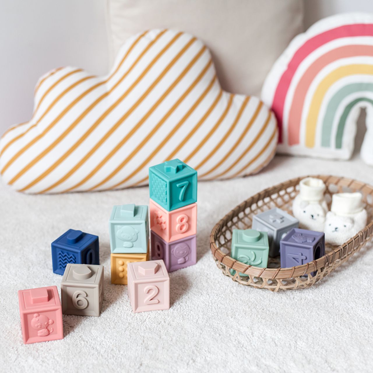 Destacada Bloques sensoriales blandos (12 ud)