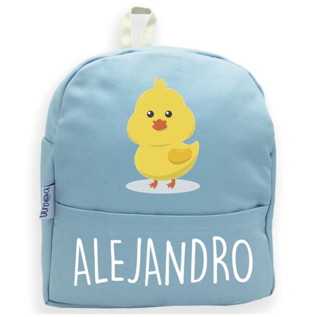 Destacada Mochila Pollo con Nombre Personalizado