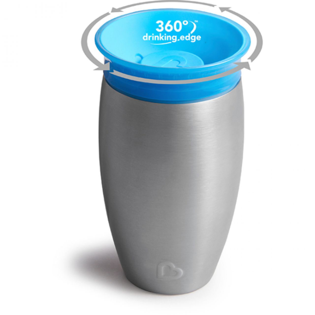 Destacada Vaso Miracle 360° de acero inoxidable