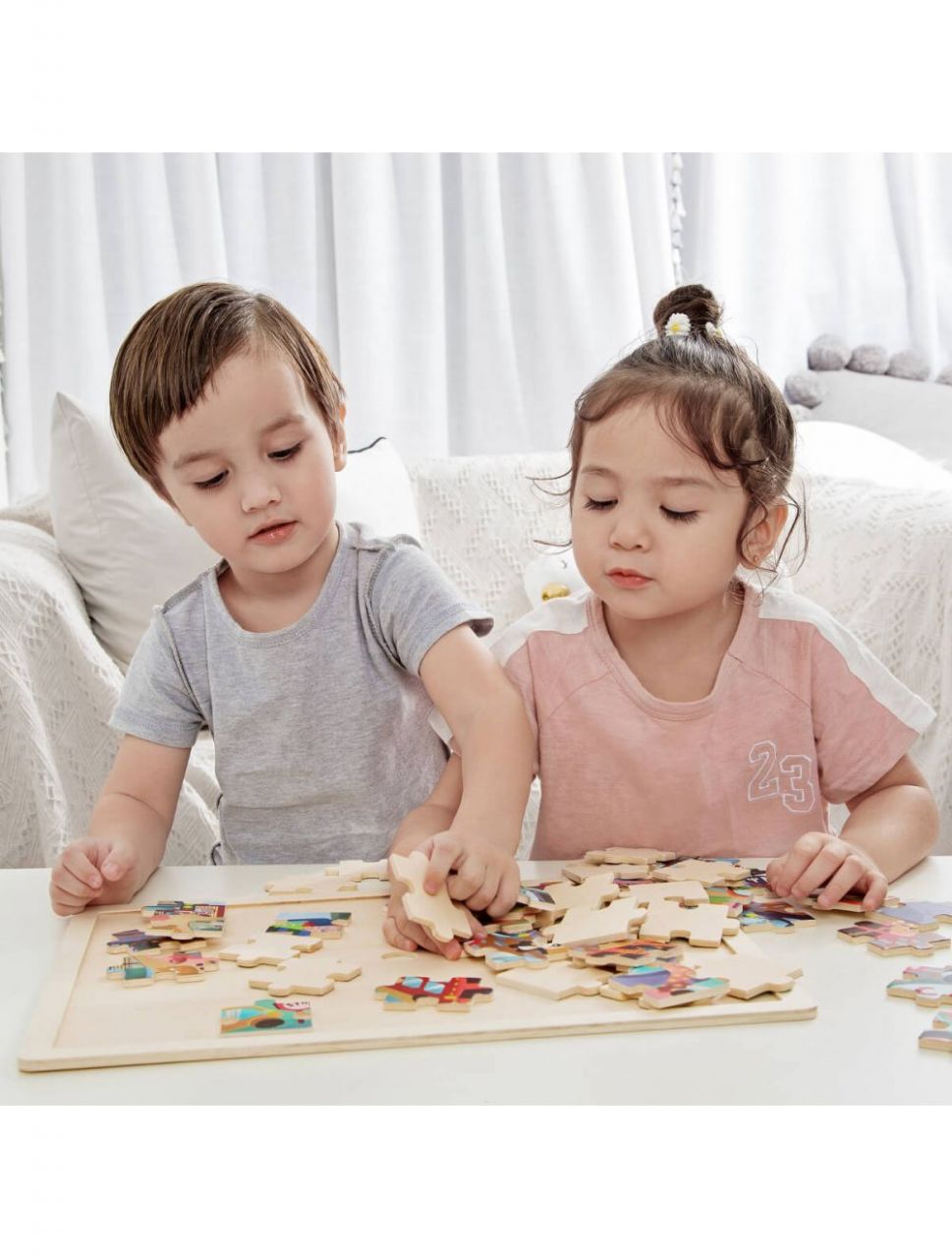 Destacada Puzzle Ciudad de los animales (49 piezas)