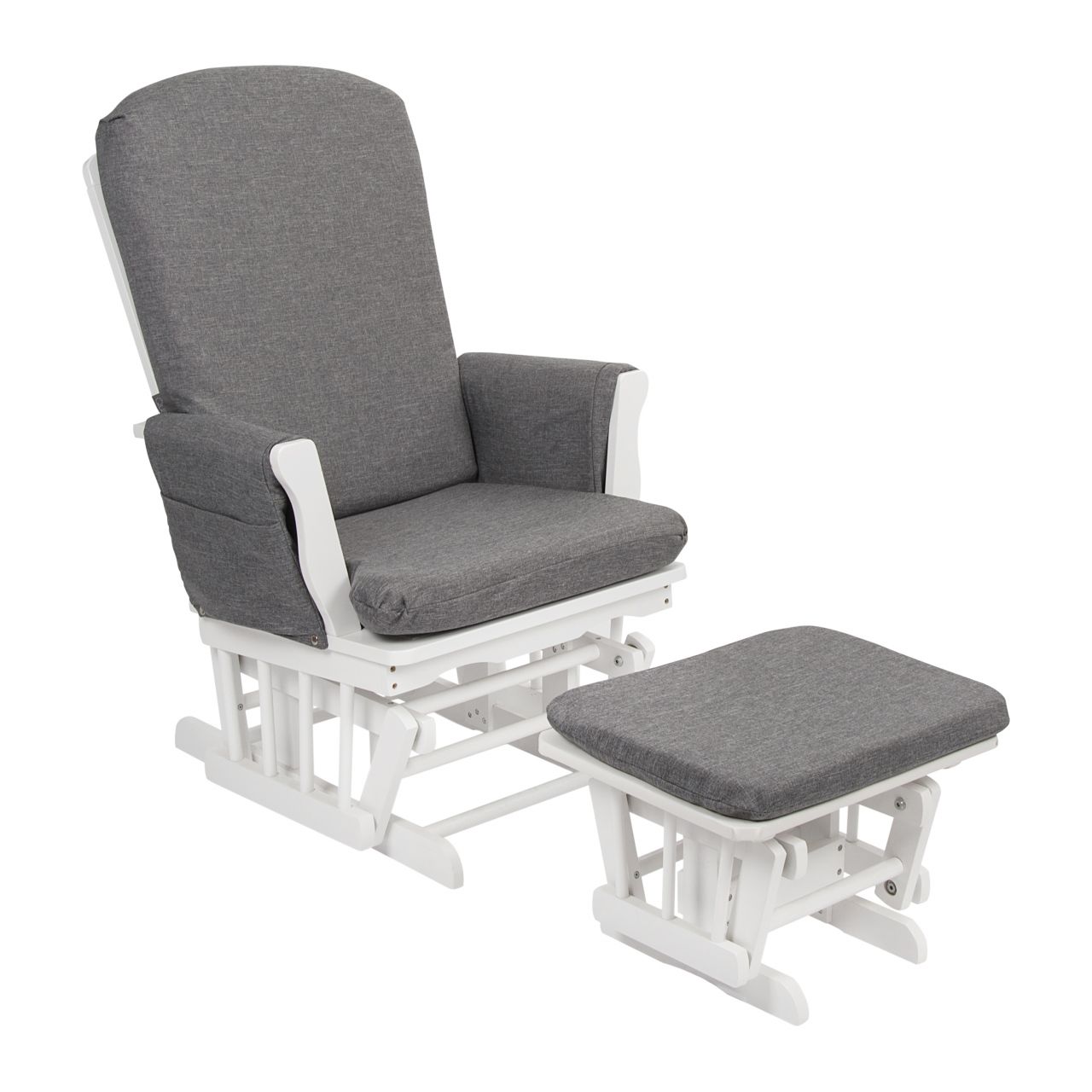 Destacada Silla mecedora Grey