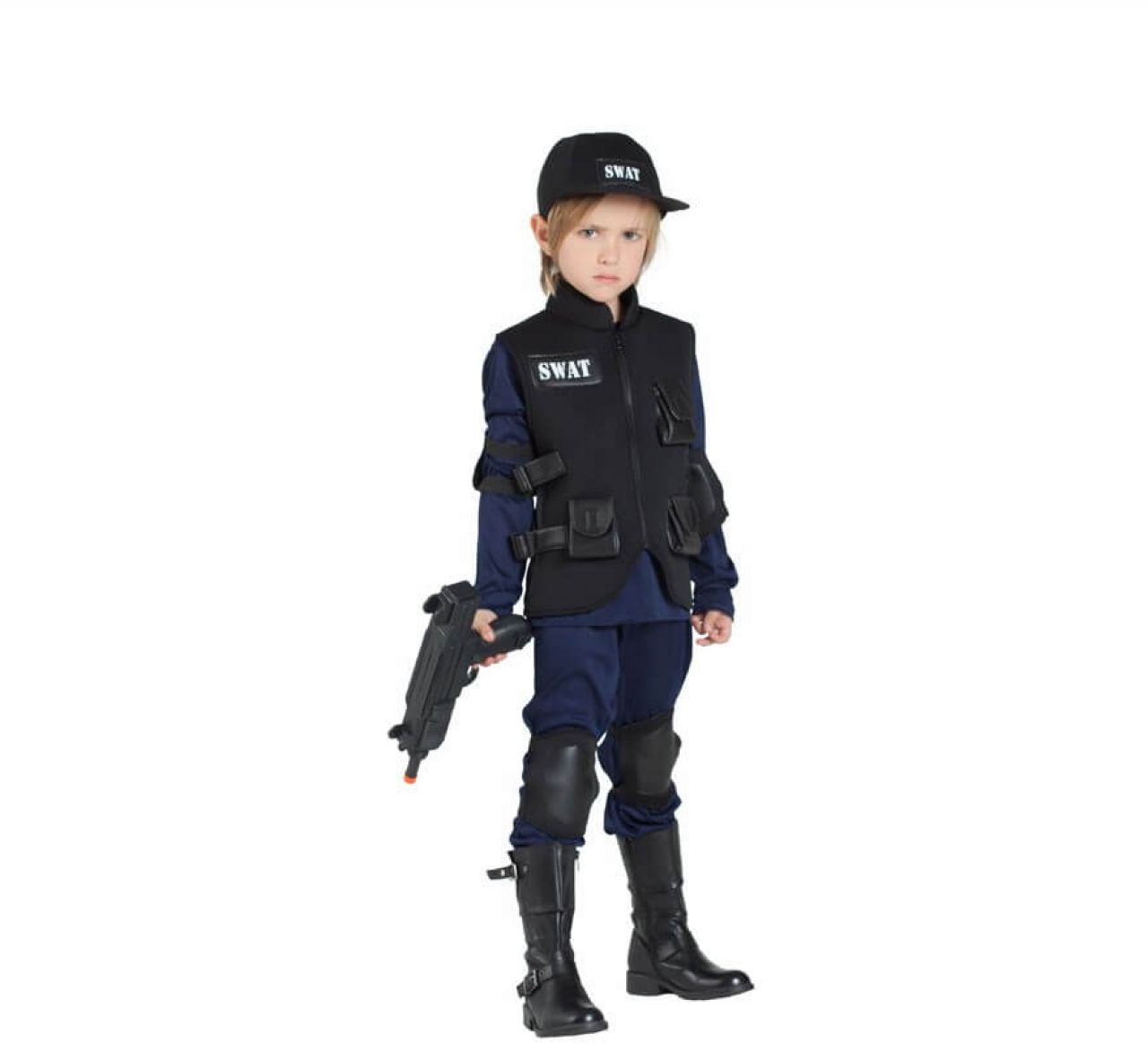 Destacada Disfraz de Policía Swat