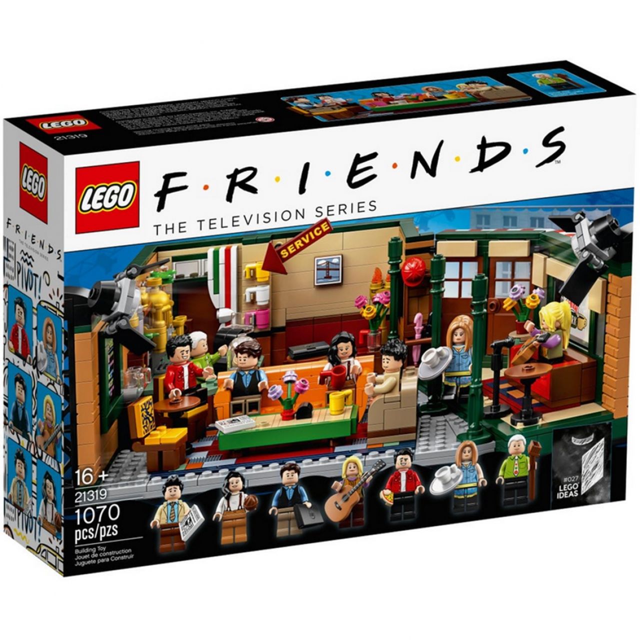 Destacada LEGO Friends Central Perk