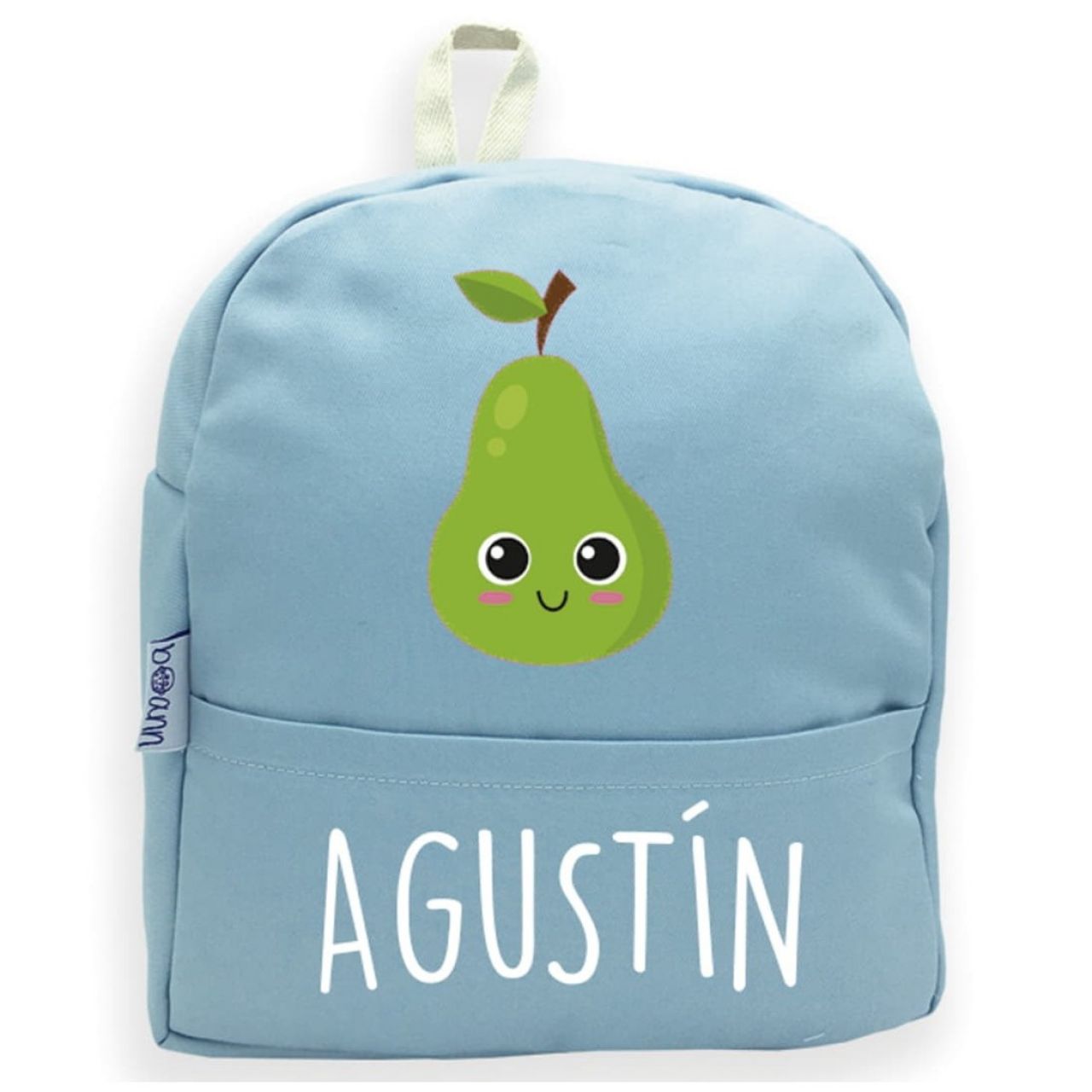 Destacada Mochila Pera con Nombre Personalizado