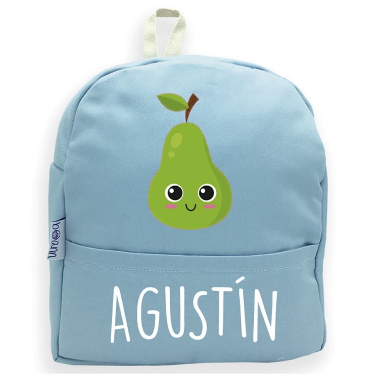 Destacada Mochila Pera con Nombre Personalizado