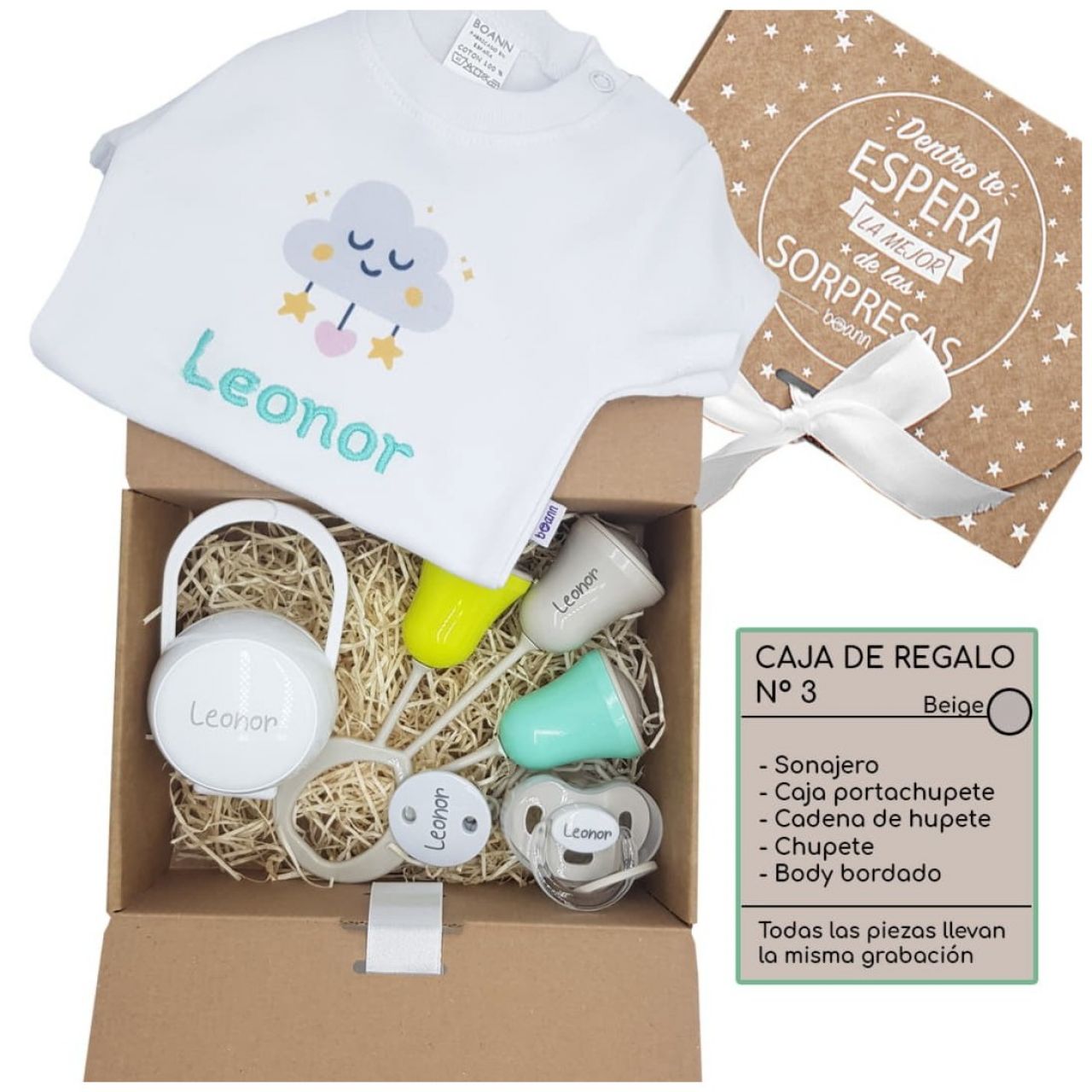 Destacada Caja Regalo nº 3 Personalizada