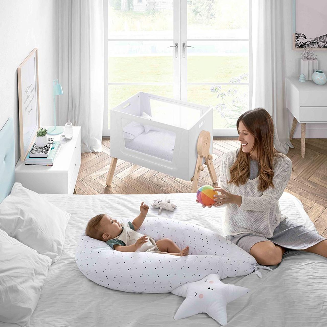Destacada Cojín lactancia Baby Nest Claire