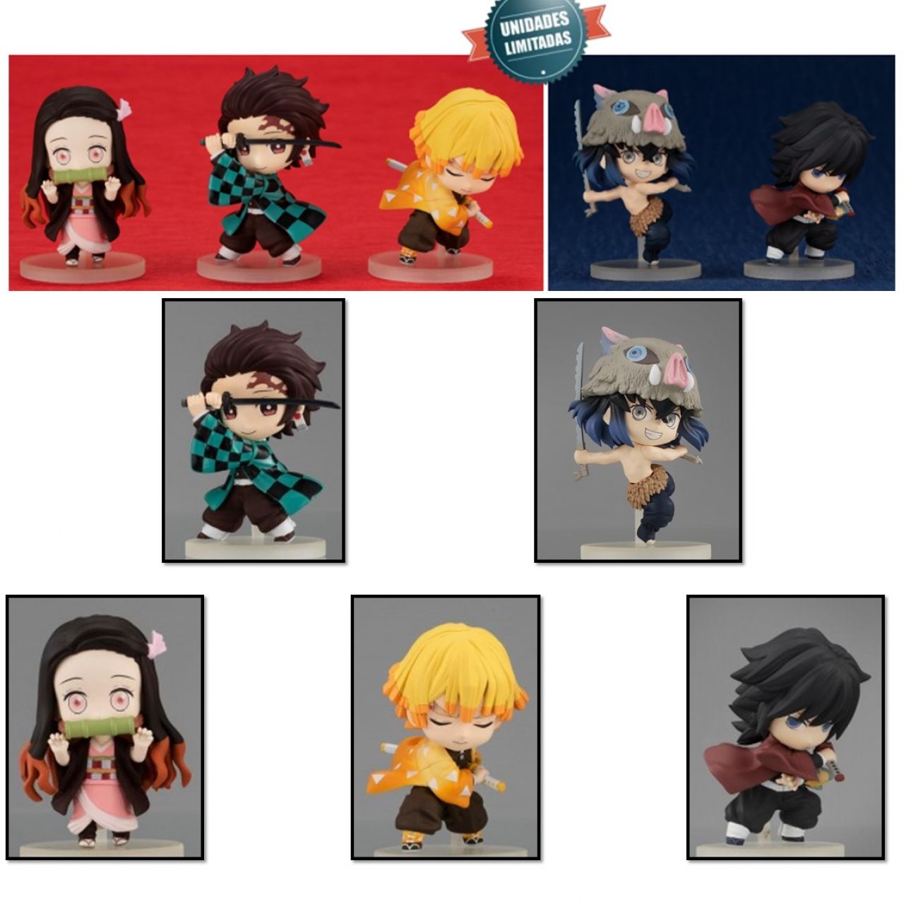 Destacada Figuras Bandai Chibi Master 12 - Edición limitada