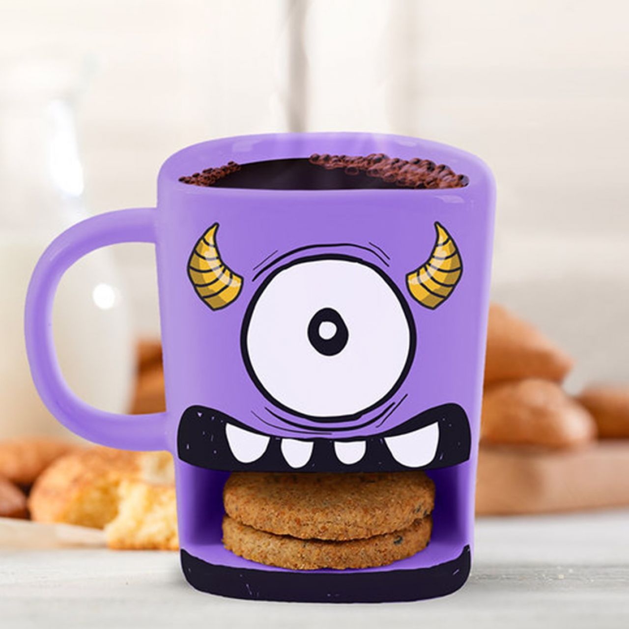 Destacada Taza porta galletas 250 ml.