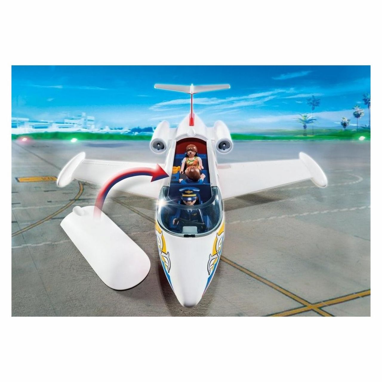 Destacada Ciudad avión de vacaciones Playmobil