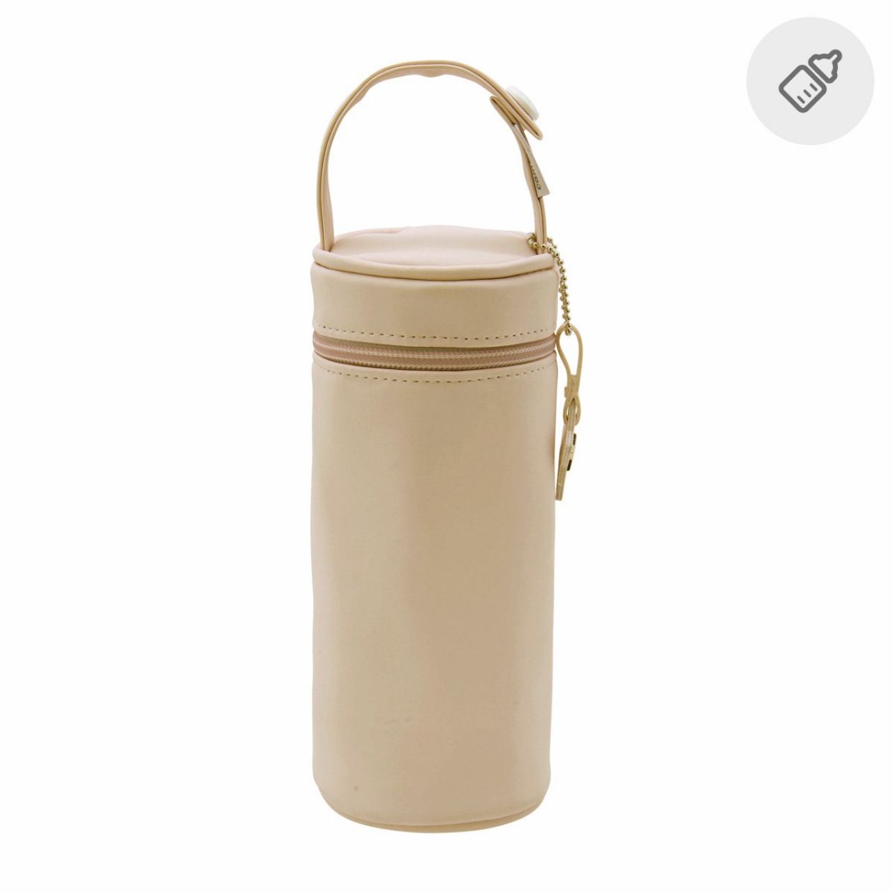 Destacada Portabiberón Mate 8,5 x 8,5 x 22 cm.