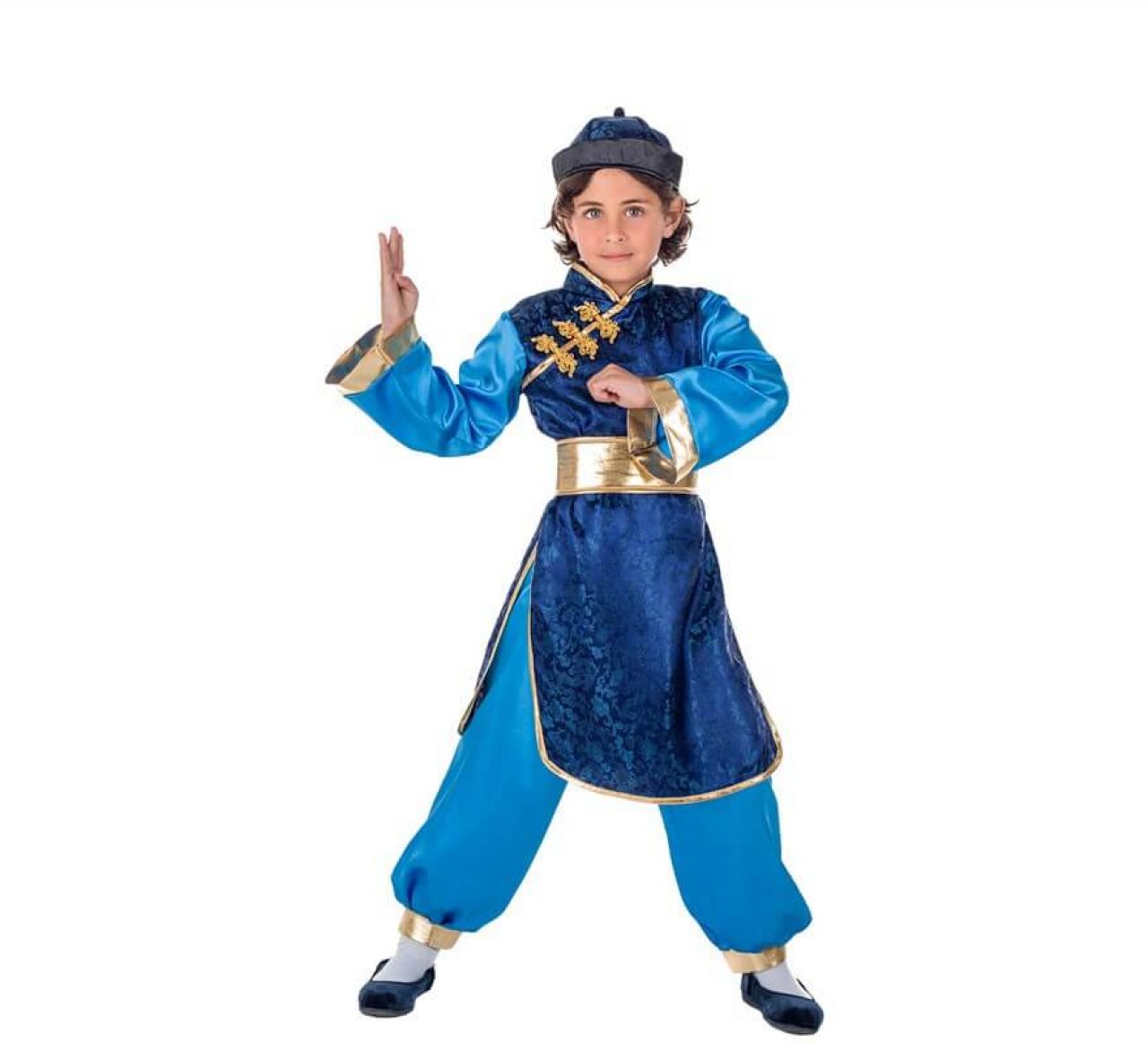 Destacada Disfraz de chinito azul