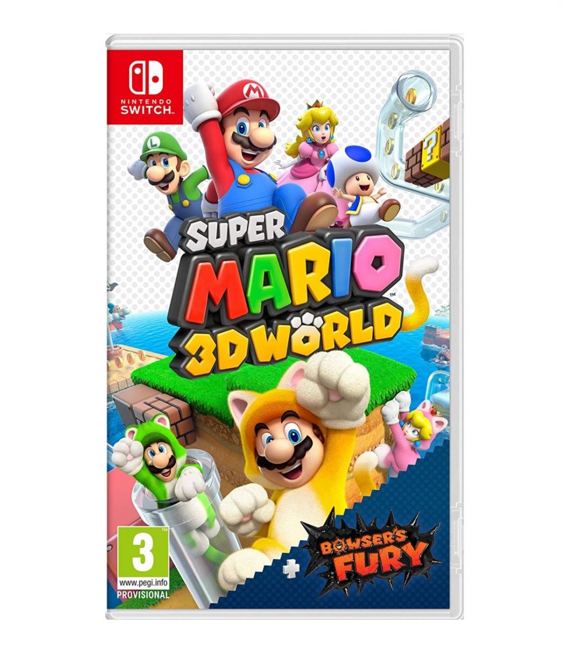 Destacada Juego Nintendo Switch -  Super Mario 3d World + Bowsers Fury