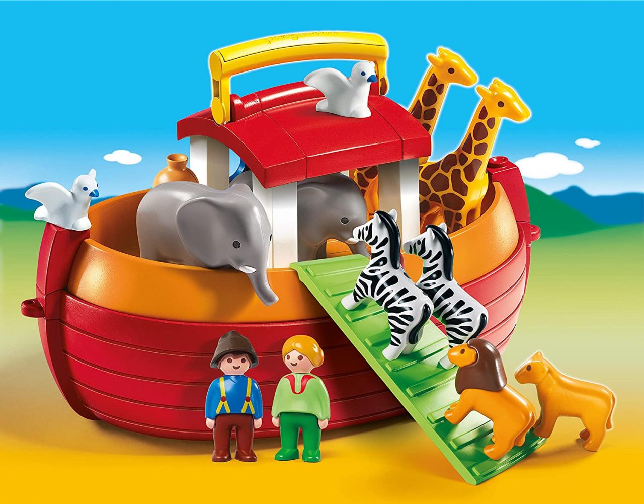 Destacada Arca de Noe maletín Playmobil
