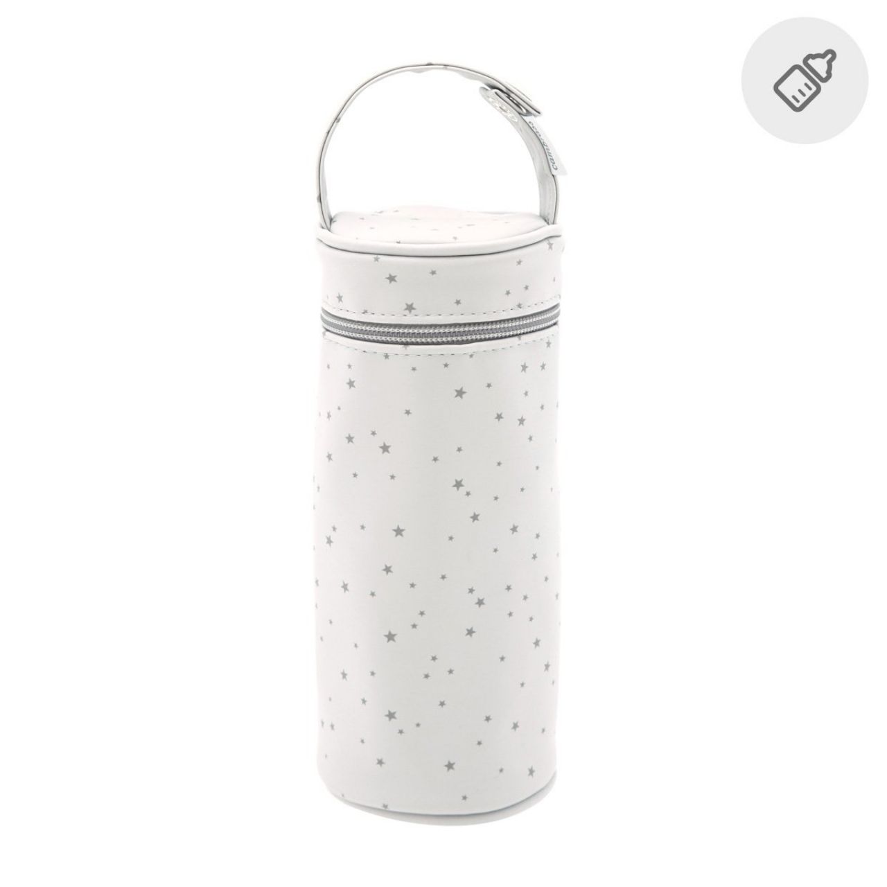 Destacada Portabiberón Astra 8,5 x 8,5 x 22 cm.