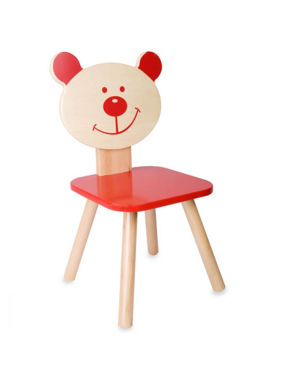 Destacada Silla infantil roja