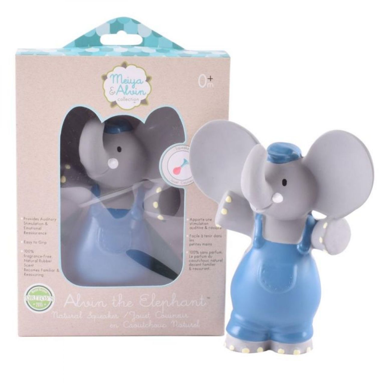 Destacada Elefante caucho - Alvin (16 cm)