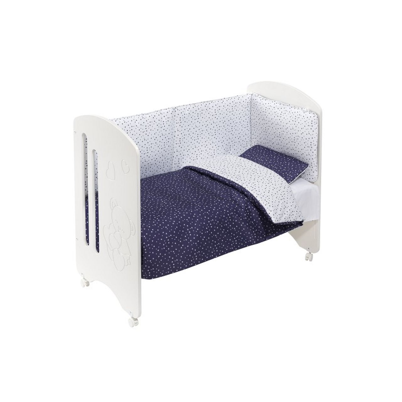 Destacada Cuna madera + Lovely Universo