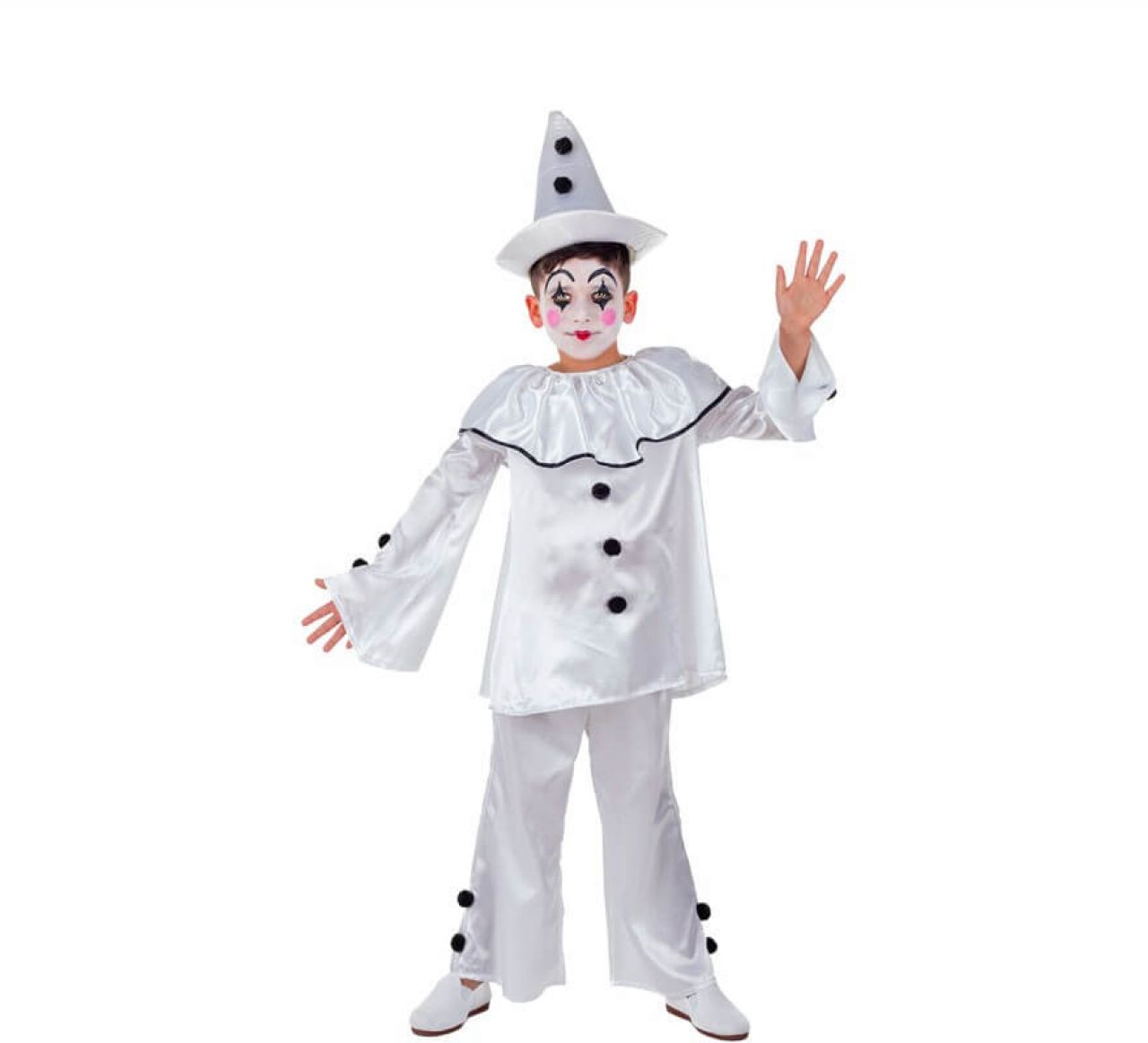 Destacada Disfraz de payasito Pierrot