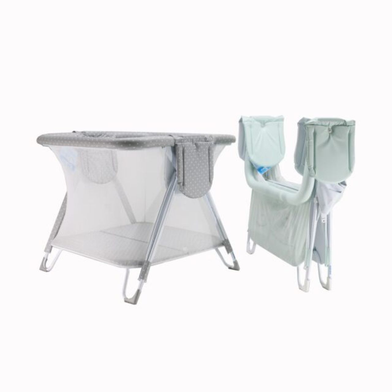 Destacada Cuna/Parque de viaje Americano cuadrado box