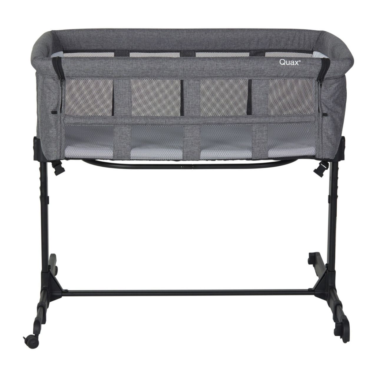 Destacada Cuna Side by side - Lino gris