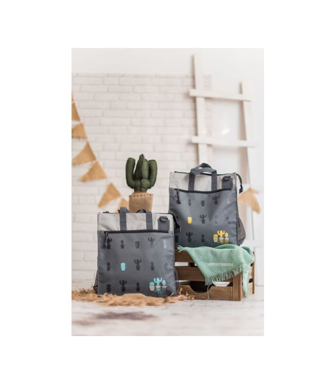 Destacada Bolso maternal Cactus