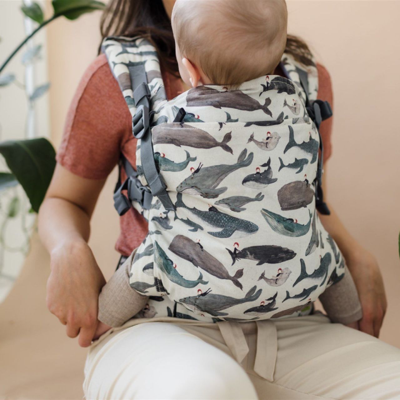 Destacada Mochila Evolutiva Portabebés X Print/Organic