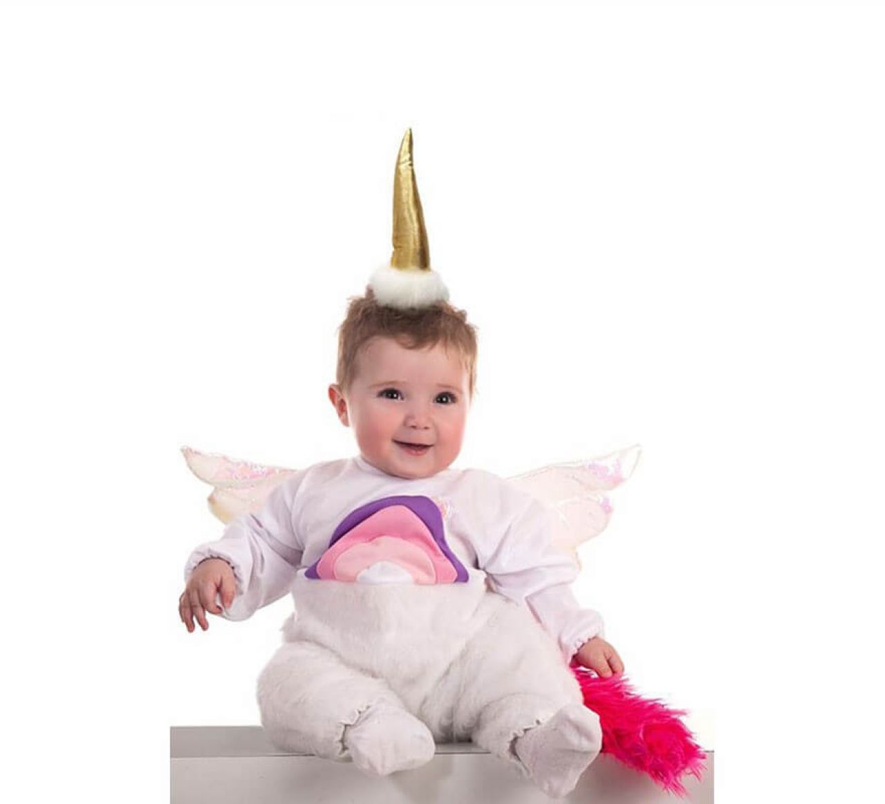 Destacada Disfraz de Unicornio con Alas para bebé