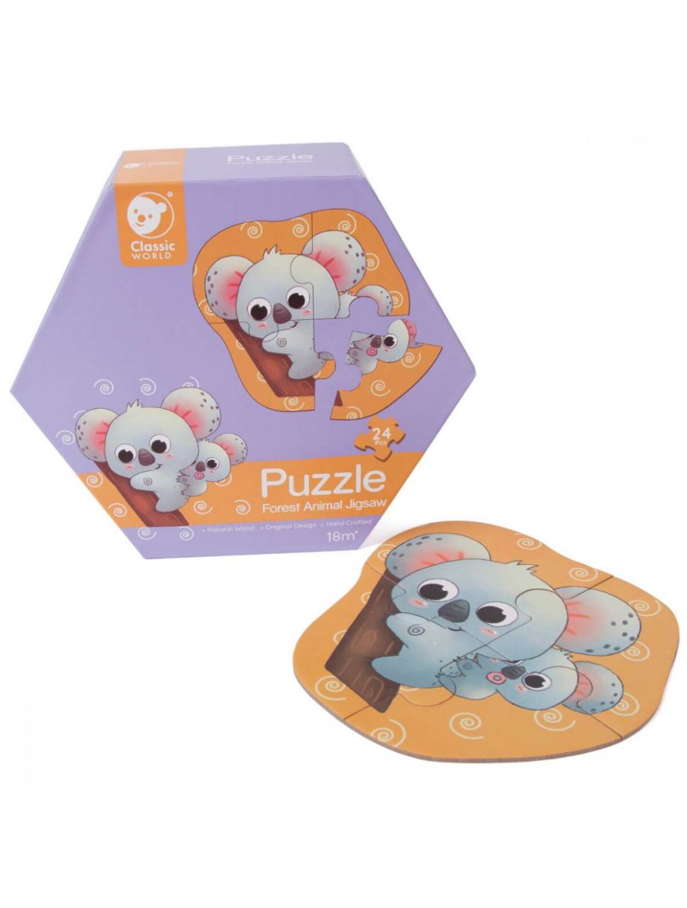 Destacada Puzzle Animales salvajes