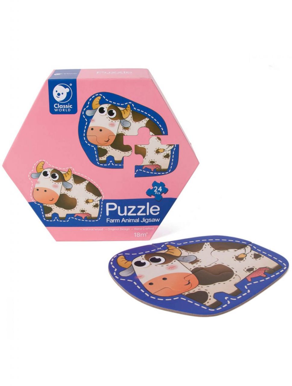 Destacada Puzzle Animales de la Granja