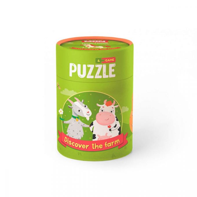Puzzle & Juego Descubre la granja