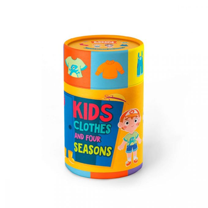 Puzzle & Juego Ropa y estaciones del año