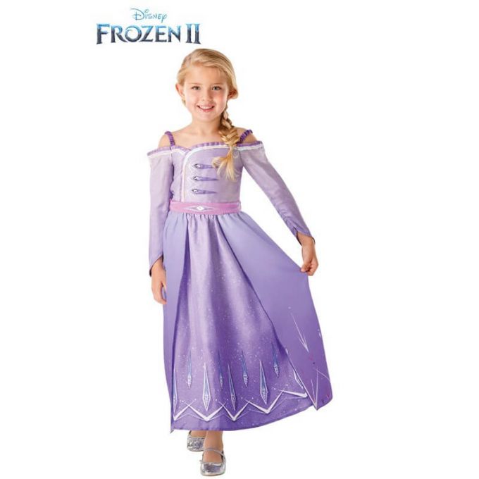 Disfraz de Elsa Morado de Frozen 2