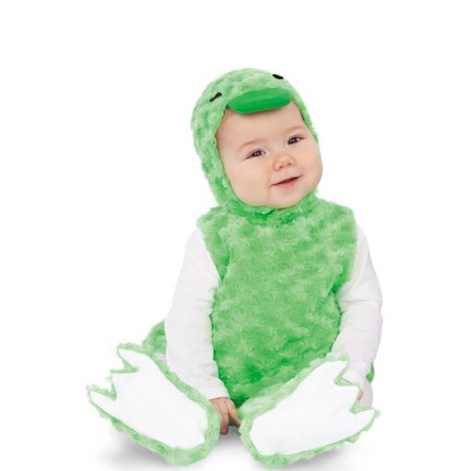 Disfraz de Patito Verde para bebé