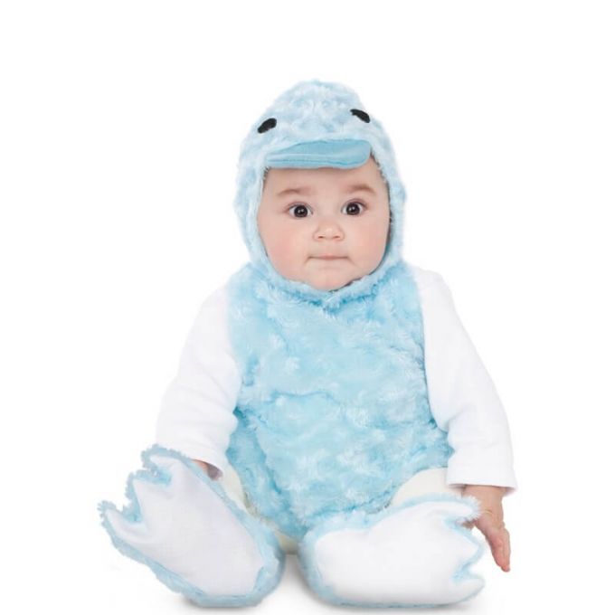 Disfraz de Patito Azul para bebé