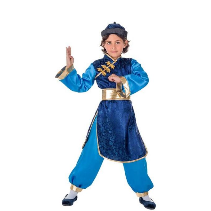 Disfraz de chinito azul