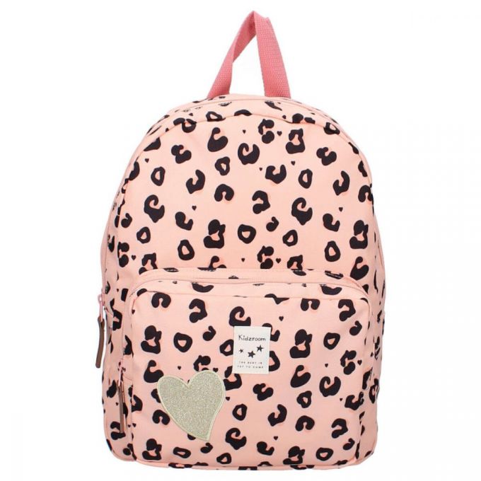 Mochila Animal print rosa grande Kidzroom