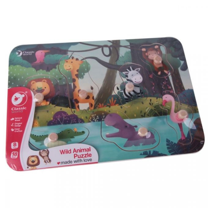 Puzzle Animales salvajes