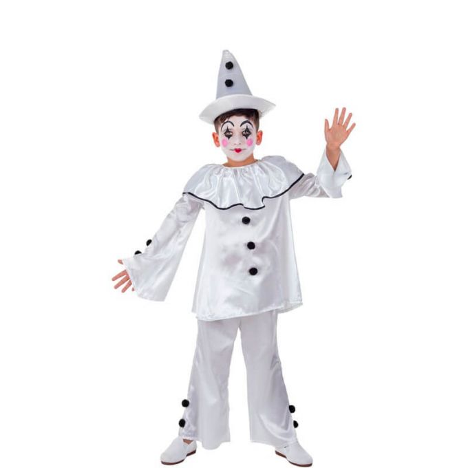 Disfraz de payasito Pierrot