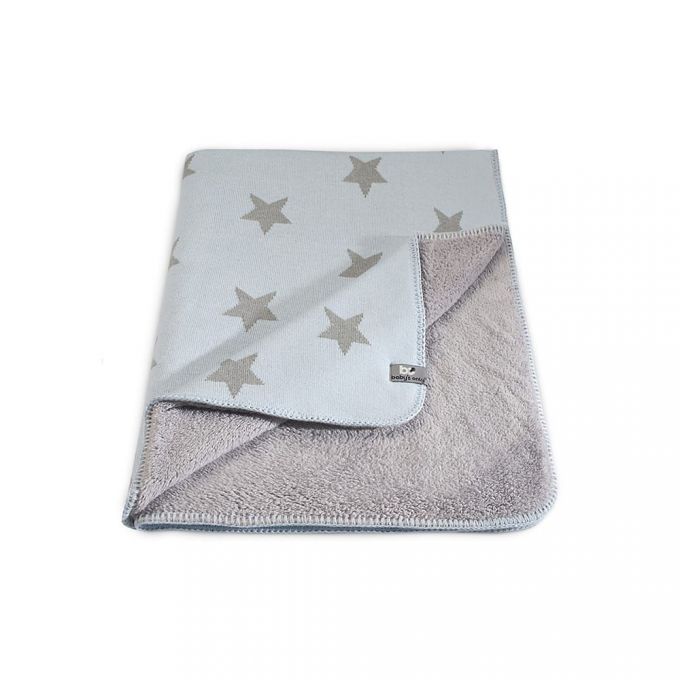 Manta para cuna Teddy Star 100 x 135 cm.