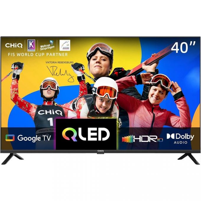 TV CHIQ 40" QLED L40QG7L FHD Google TV HDMI USB