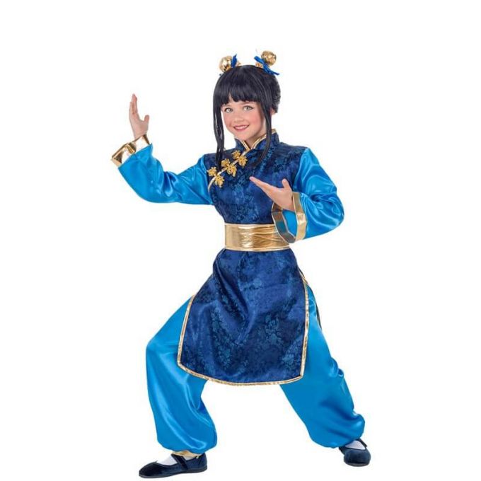 Disfraz de chinita azul