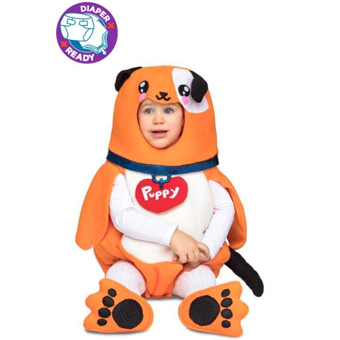 Disfraz de Perrito naranja para bebé