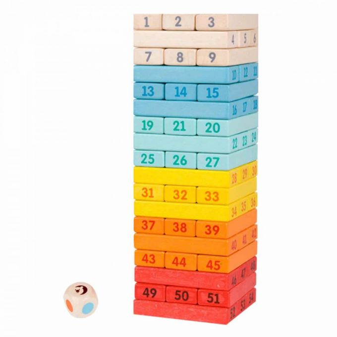 Jenga de colores